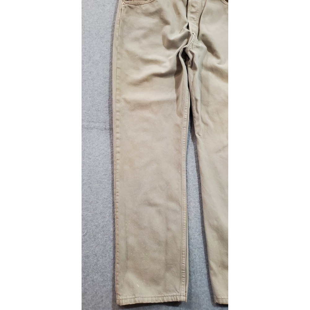 Vintage‎ Levis 511 Mens Beige Jeans 38x32 Y2K - Picture 8 of 16